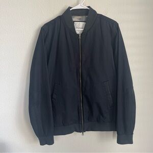 Saturdays Surf NYC Aztec Inner Pattern Zip Bomber Jacket